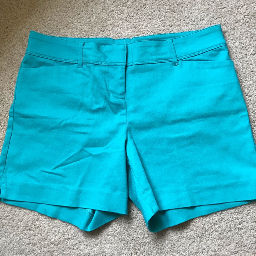 Pretty teal green The Limited shorts